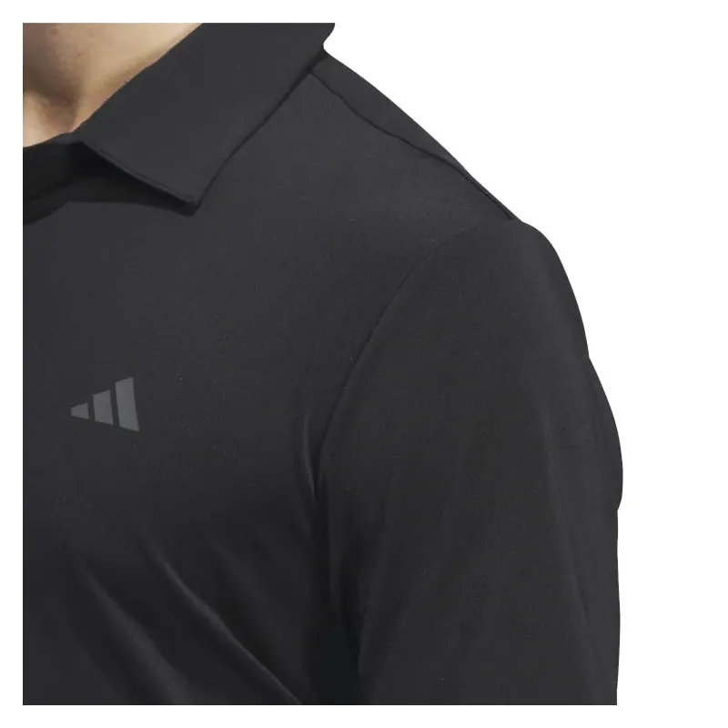 Mens black adidas polo shirt online