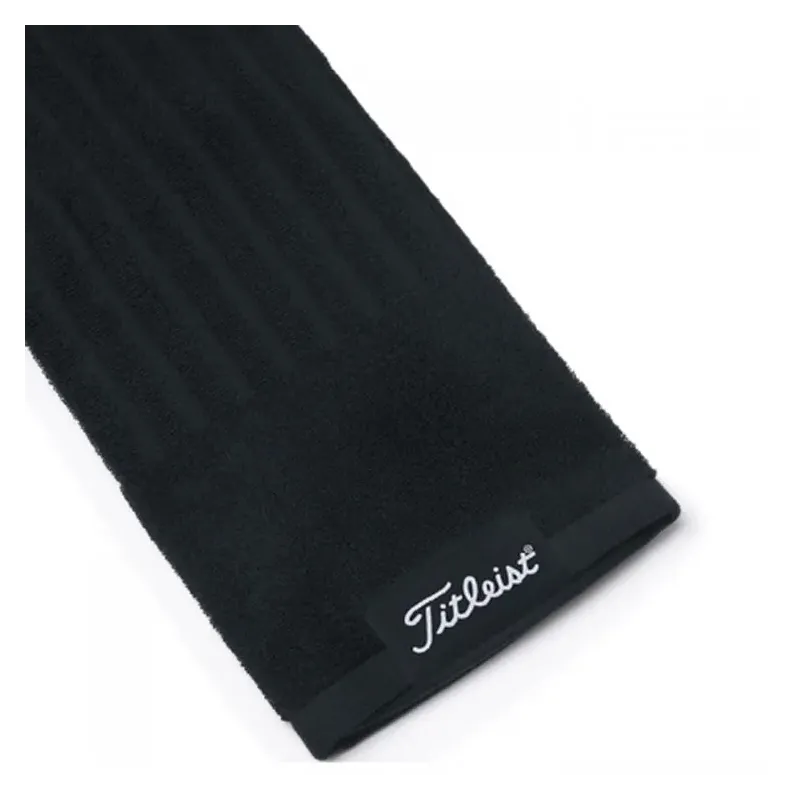 Titleist Serviette Trifold Cart Noir Golf Plus Titleist Serviette Trifold Cart Noir Golf Plus