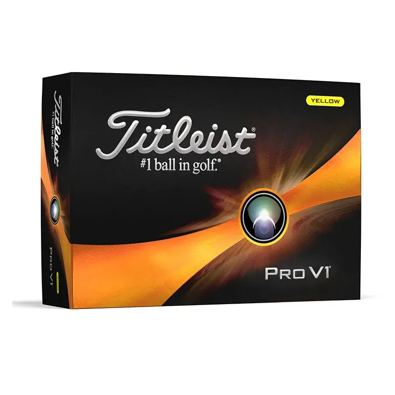 TITLEIST - BALLES DE GOLF PRO V1 2023 JAUNE