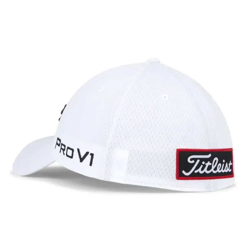 Titleist - Casquette Tour Elite Blanc Noir Homme Golf Plus - 2 Titleist - Casquette Tour Elite Blanc Noir Homme Golf Plus - 2