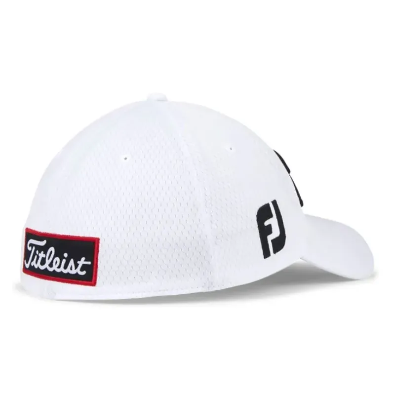 Titleist - Casquette Tour Elite Blanc Noir Homme Golf Plus - 4 Titleist - Casquette Tour Elite Blanc Noir Homme Golf Plus - 4