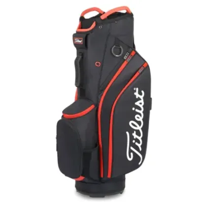 Titleist Sac Cart 14 Noir Rouge Golf Plus