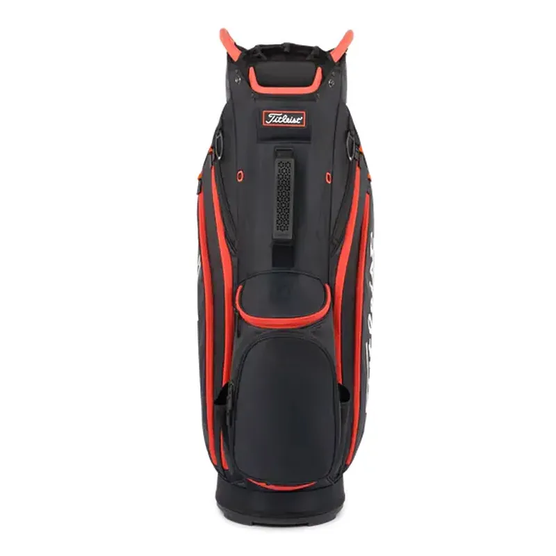 Titleist Sac Cart 14 Noir Rouge Golf Plus Titleist Sac Cart 14 Noir Rouge Golf Plus