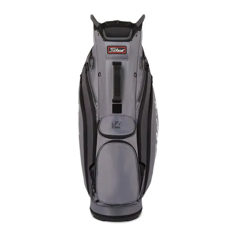 Titleist Sac Cart 14 Anthracite/Gris/Noir Golf Plus Titleist Sac Cart 14 Anthracite/Gris/Noir Golf Plus