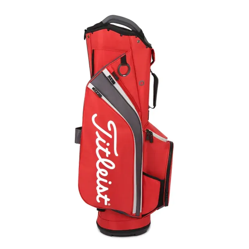 Titleist Sac Cart 14 Rouge Gris Golf Plus Titleist Sac Cart 14 Rouge Gris Golf Plus