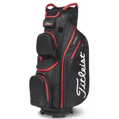 Titleist Sac Cart 14 Stadry Noir/Rouge Golf Plus
