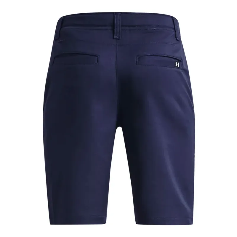 Under Armour - Bermuda Junior Bleu Marine De Dos - Golf Plus Under Armour - Bermuda Junior Bleu Marine De Dos - Golf Plus