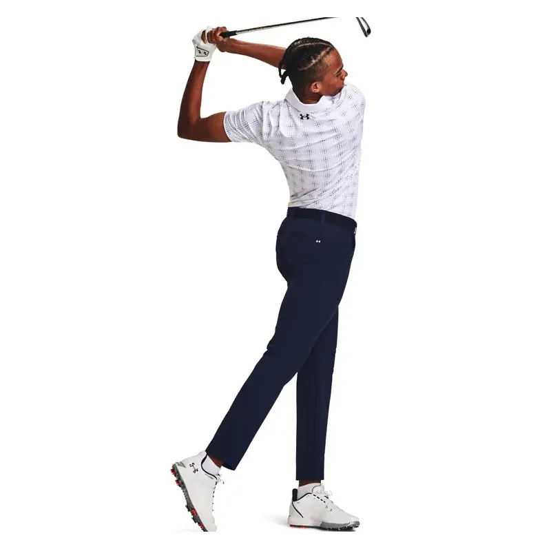 Under Armour - Pantalon Slim Tapered Homme Marine Grand Angle - Golf Plus Under Armour - Pantalon Slim Tapered Homme Marine Grand Angle - Golf Plus