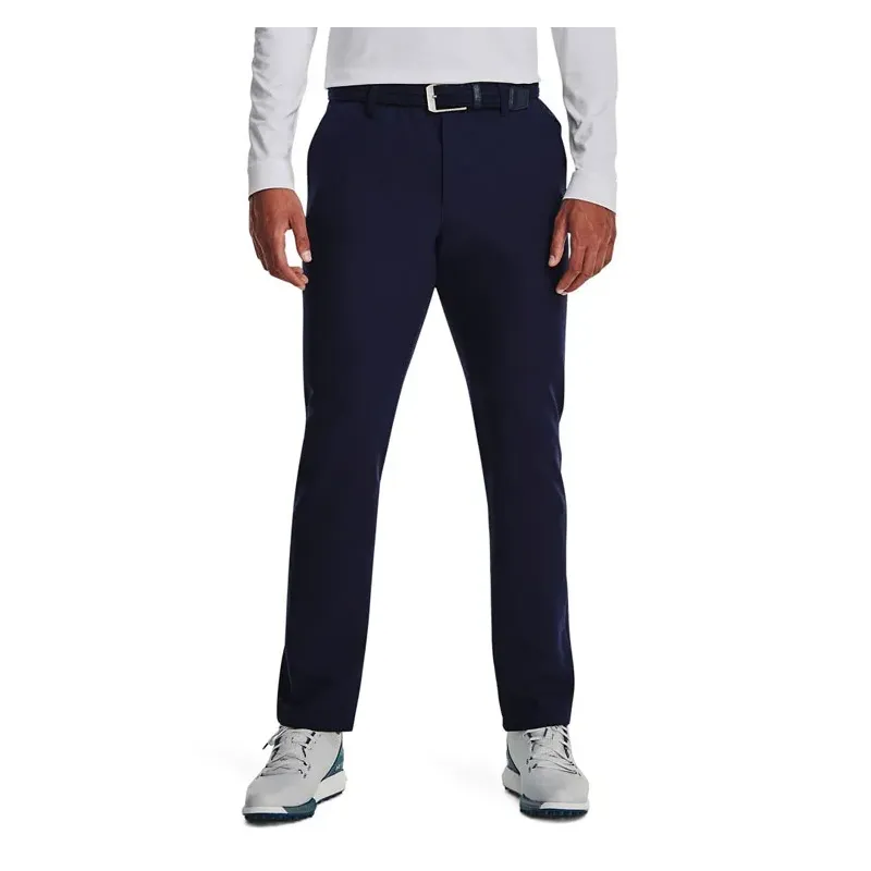 Under Armour - Pantalon CGI Fuselée Bleu Marine Porté Avant - Golf Plus Under Armour - Pantalon CGI Fuselée Bleu Marine Porté Avant - Golf Plus
