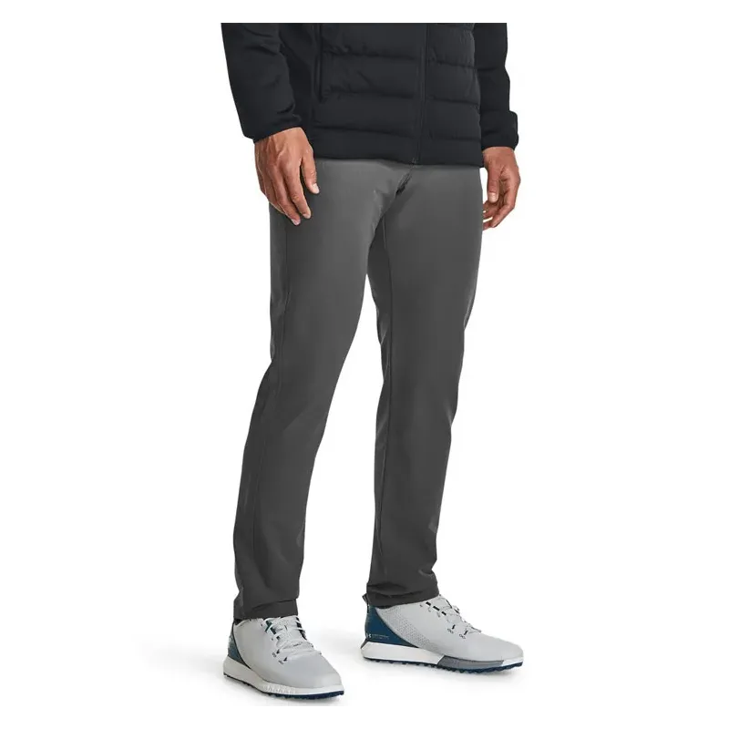 Under Armour - Pantalon Fuselé CGI Gris Porté Côté - Golf Plus Under Armour - Pantalon Fuselé CGI Gris Porté Côté - Golf Plus