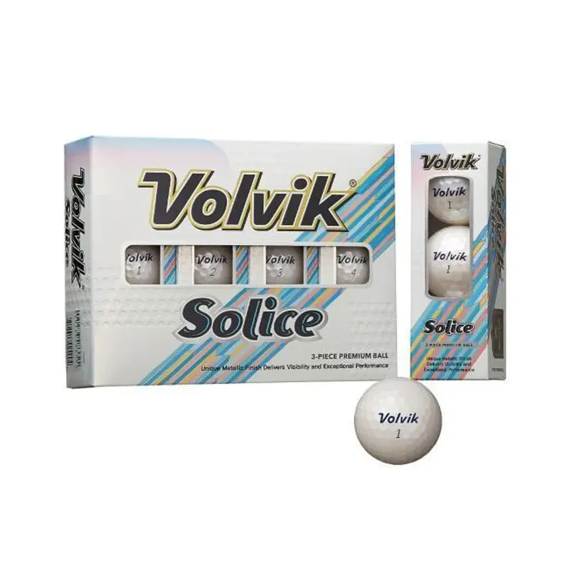 Volvik Balles Solice Blanc Golf Plus