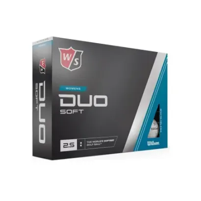 Wilson Balle Duo Soft Femme Blanc Golf Plus