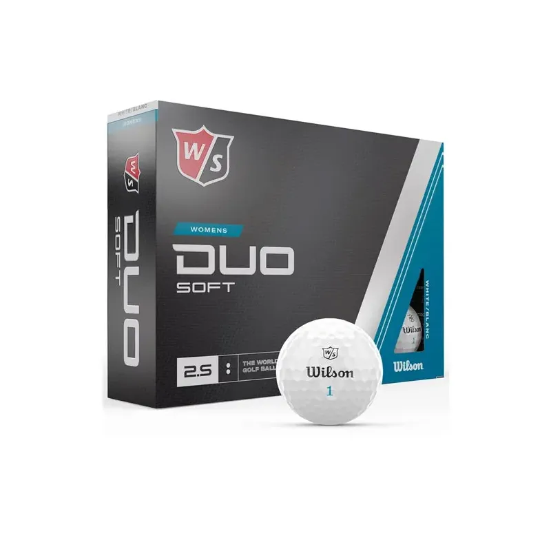 Wilson Balle Duo Soft Femme Blanc Golf Plus Wilson Balle Duo Soft Femme Blanc Golf Plus