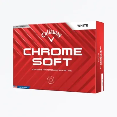 CALLAWAY - BALLES CHROME SOFT BLANC