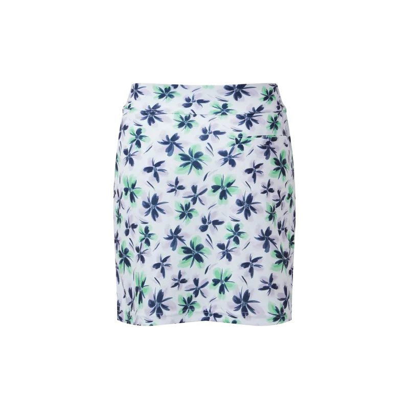 Footjoy - Jupe Imprimé Fleurs Blanc 2 - Golf Plus Footjoy - Jupe Imprimé Fleurs Blanc 2 - Golf Plus