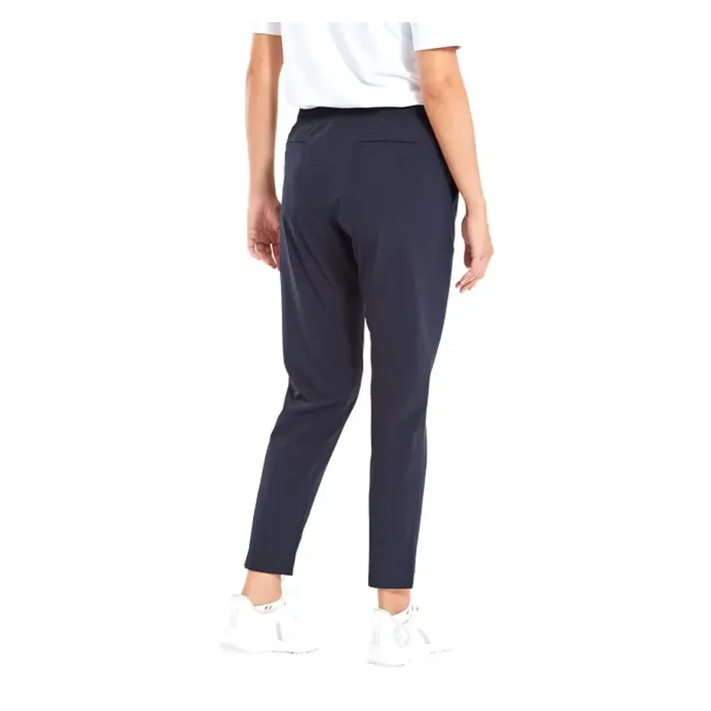 Pantalon marine femme dos