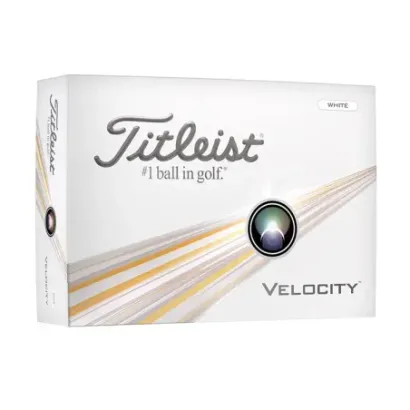 TITLEIST - BALLES VELOCITY BLANC