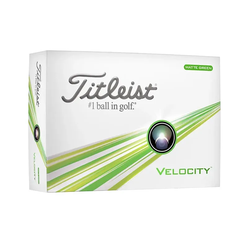 TITLEIST - BALLES VELOCITY VERT