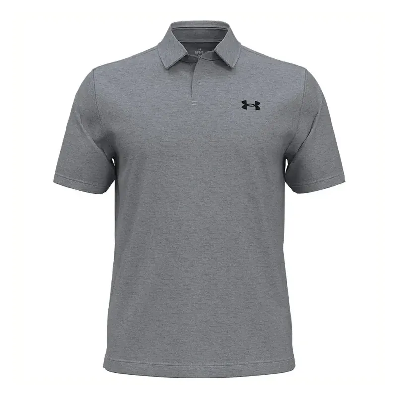 Polo Under Armour T2G MC Gris - Face