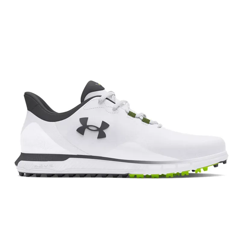 UNDER ARMOUR - CHAUSSURES DRIVE FADE SL BLANC/BLEU/MARINE droite UNDER ARMOUR - CHAUSSURES DRIVE FADE SL BLANC/BLEU/MARINE droite