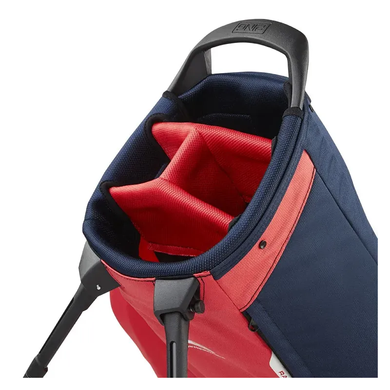 Ping - Sac Hoofer Lite Trepied Bleu/marine/rouge - Golf Plus Ping - Sac Hoofer Lite Trepied Bleu/marine/rouge - Golf Plus