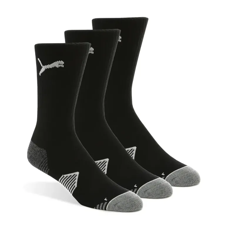 Puma - Pack De 3 Paires De Chaussettes De Golf Essential Crew Cut - Golf Plus