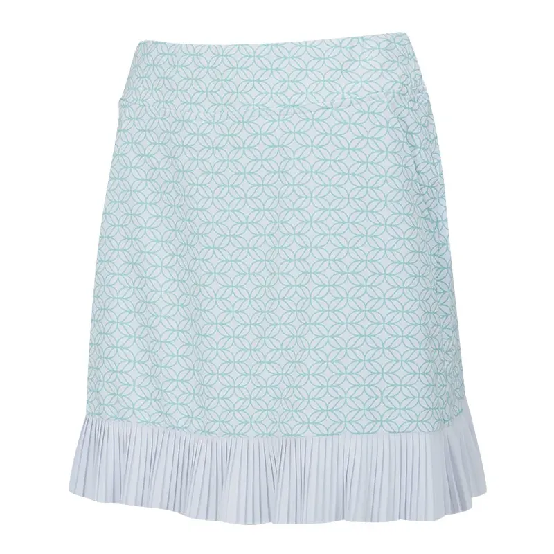 Ping - Jupe Georgia Blanc/turquoise - Golf Plus Ping - Jupe Georgia Blanc/turquoise - Golf Plus