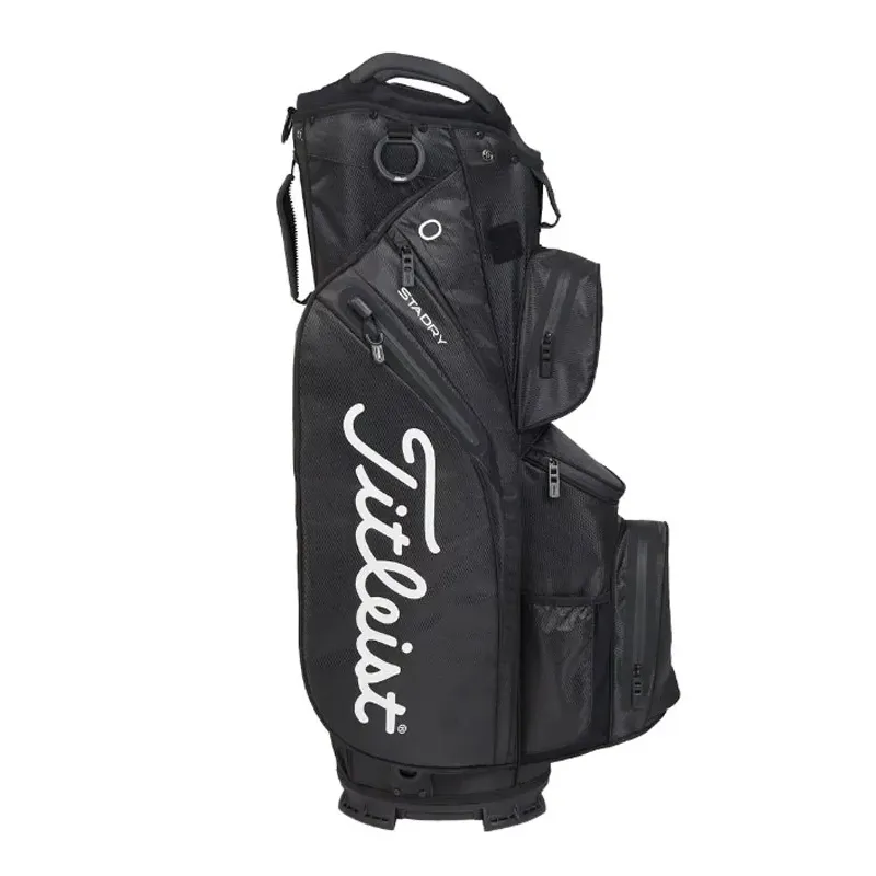 Titleist - Sac Cart 14 Stadry Noir/rouge - Golf Plus Titleist - Sac Cart 14 Stadry Noir/rouge - Golf Plus