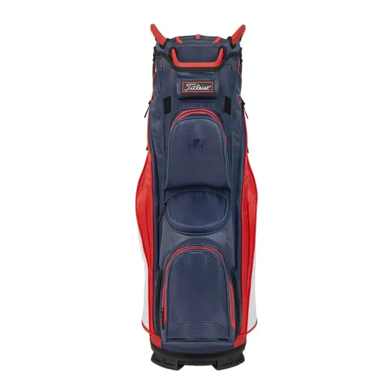 Titleist - Sac Cart 14 Stadry Noir/rouge - Golf Plus Titleist - Sac Cart 14 Stadry Noir/rouge - Golf Plus