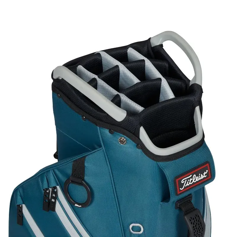 Titleist - Sac Cart 14 Anthracite/gris/noir - Golf Plus Titleist - Sac Cart 14 Anthracite/gris/noir - Golf Plus