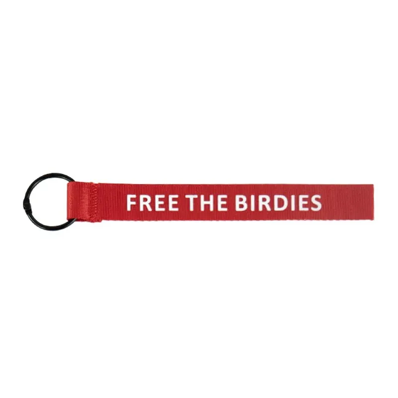 Green's - Languette message Free the birdies