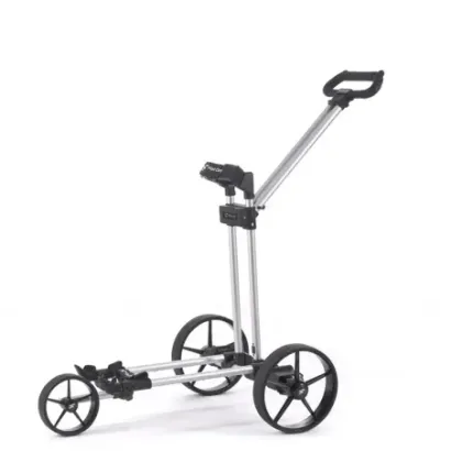 Flat Cat Chariot Push 3 Roues Argent Golf Plus