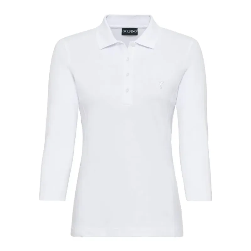 Golfino - Polo de golf femme manches 3/4