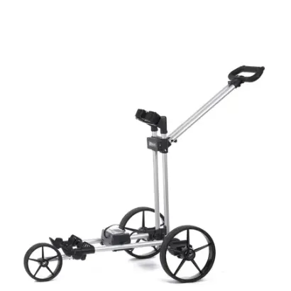 Flat Cat Chariot Go Lithium 27 Trous Argent Golf Plus