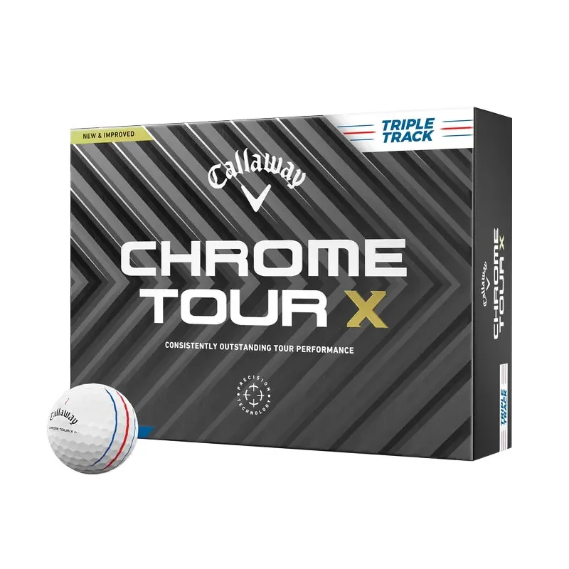 Callaway - Balles Chrome Tour X Triple Pack