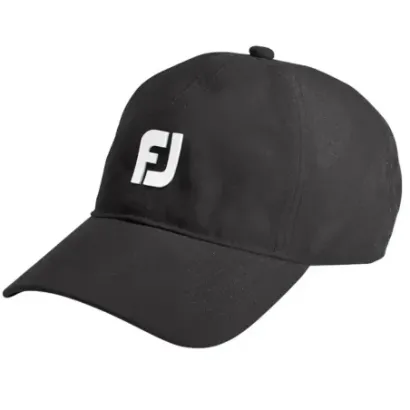 Footjoy - Casquette De Pluie Fj Noire - Achat/vente Footjoy - Casquette De Pluie Fj Noier - Golf Plus