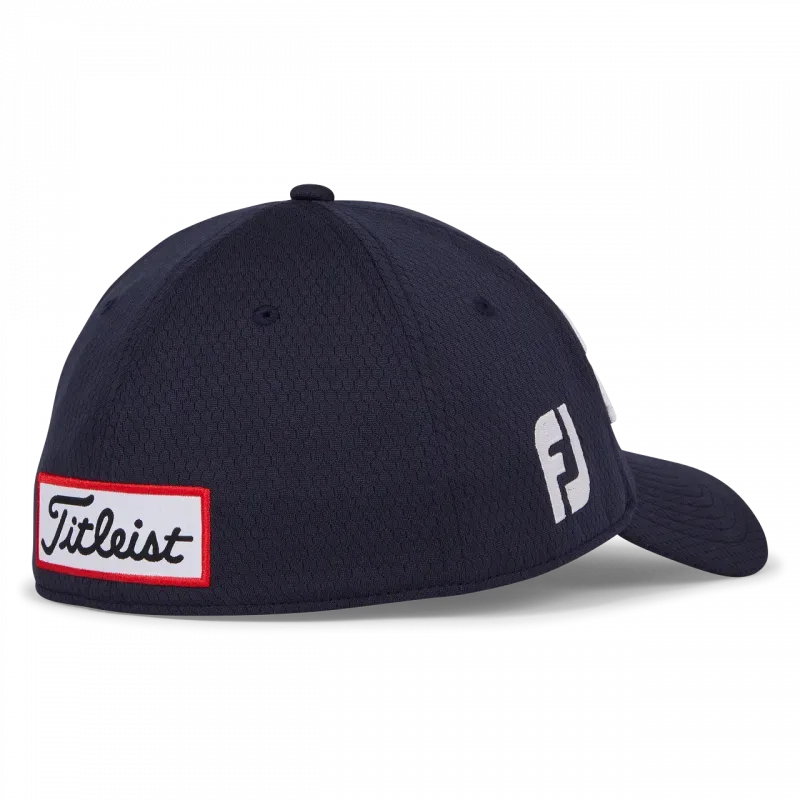 Titleist - Casquette Tour Elite Blanc Noir Homme - Golf Plus Titleist - Casquette Tour Elite Blanc Noir Homme - Golf Plus