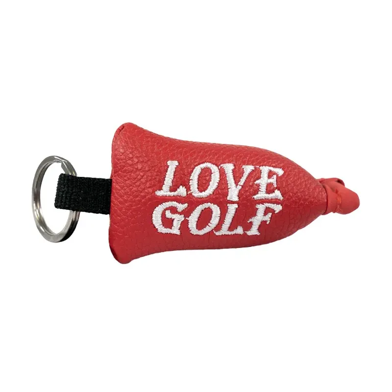 Green's - Porte clés rouge capuchon Love Golf Green's - Porte clés rouge capuchon Love Golf