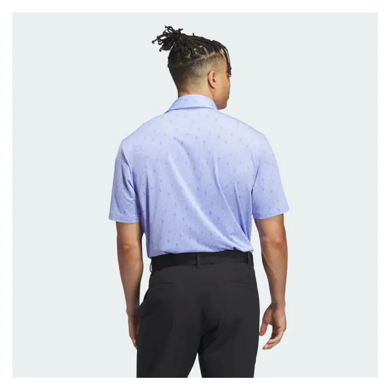 Adidas - Polo fantaisie homme de golf Adidas - Polo fantaisie homme de golf