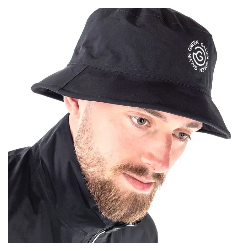 Galvin Green - Chapeau Astro Pluie Noir Homme Golf Plus - 2 Galvin Green - Chapeau Astro Pluie Noir Homme Golf Plus - 2