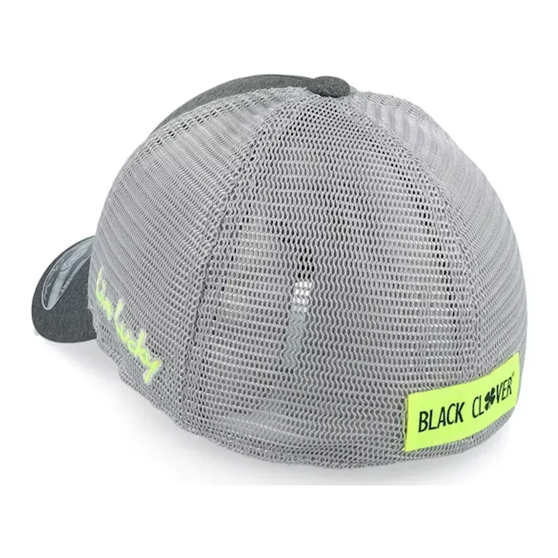 Black Clover - Casquette de Golf Perfect Luck Gris / Noir Black Clover - Casquette de Golf Perfect Luck Gris / Noir
