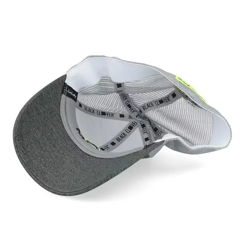 Black Clover - Casquette de Golf Perfect Luck Gris / Noir Black Clover - Casquette de Golf Perfect Luck Gris / Noir