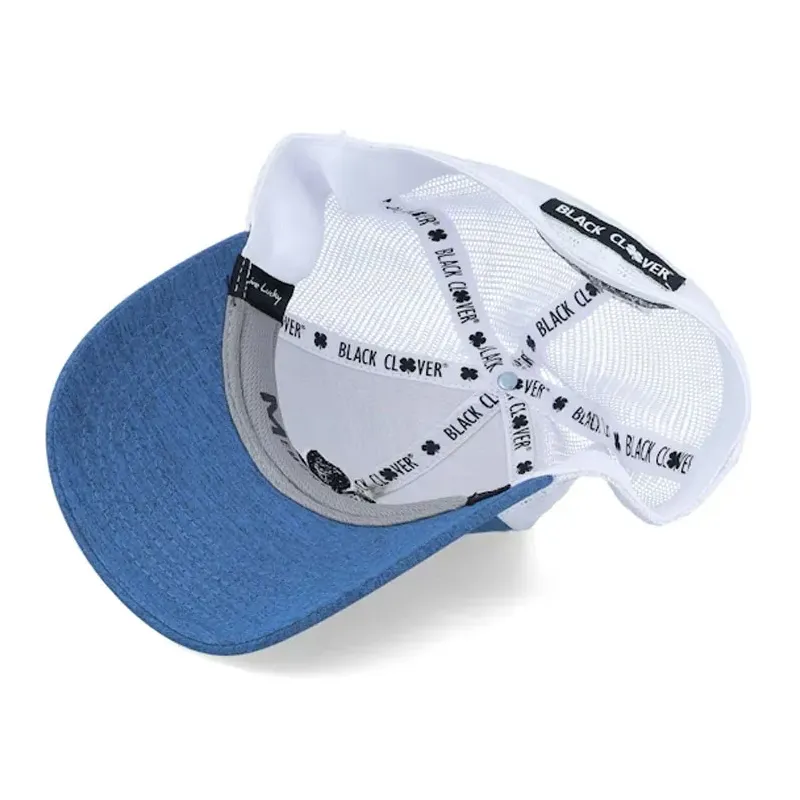 Black Clover - Casquette de Golf Bleu et Noir Black Clover - Casquette de Golf Bleu et Noir