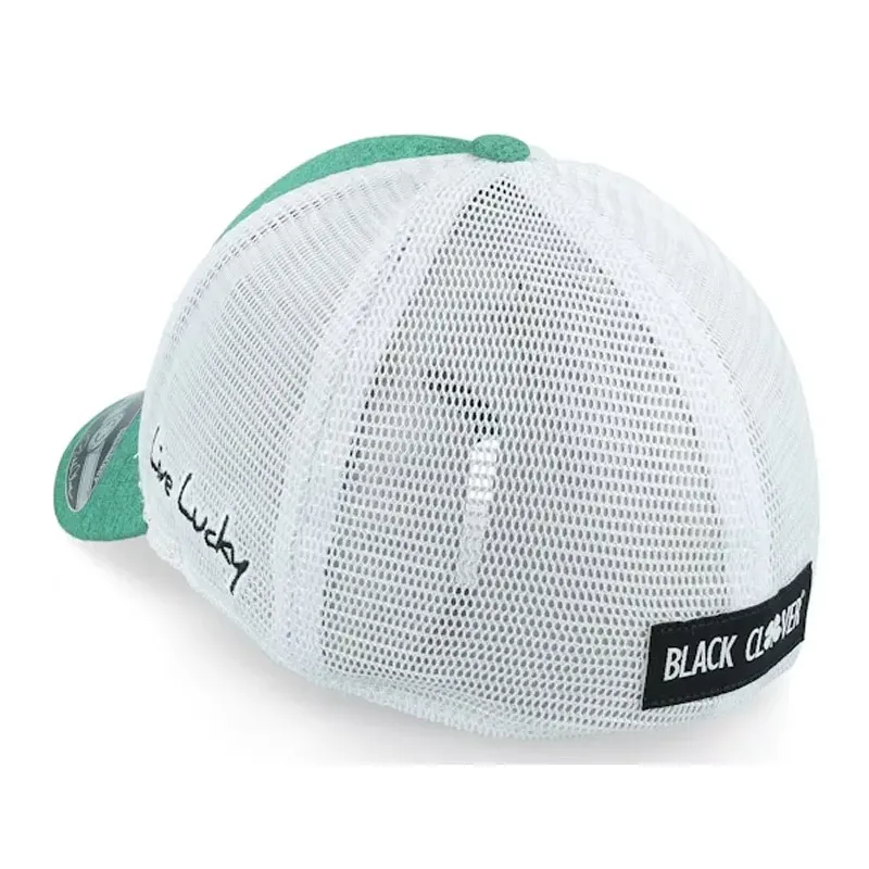 Black Clover - Casquette de Golf vert et noire Perfect Luck Black Clover - Casquette de Golf vert et noire Perfect Luck