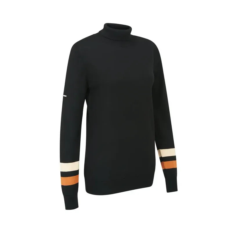 Ping - Pull Femme Jeanie à Col roulé Face Côté - Golf Plus