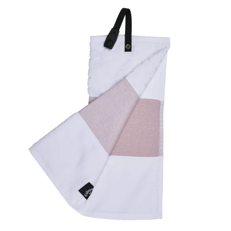 Callaway - Serviette Tri-fold Bleu Marine - Golf Plus Callaway - Serviette Tri-fold Bleu Marine - Golf Plus