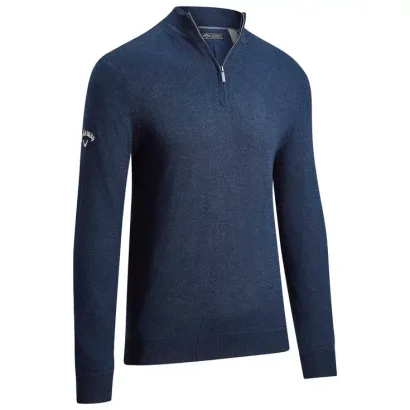PULL MERINO WINDSTOPPER LOGOTE 1/2 ZIP