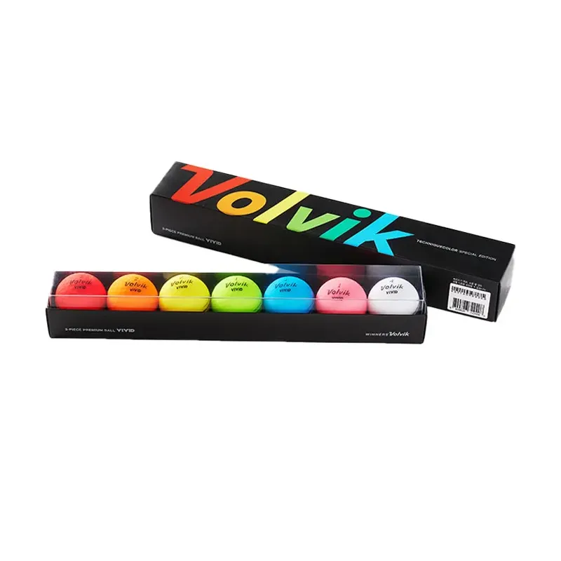 COFFRET VIVID 7 BALLES RAINBOW ÉDITION LIMITÉE