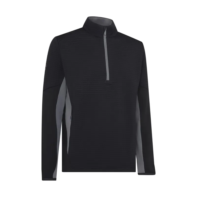 Callaway - Sweat 1/2 Zip Gaufre Bicolore