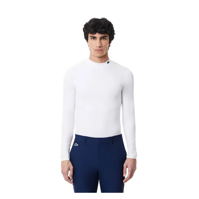 Lacoste - Base Layer Mock Blanc 1